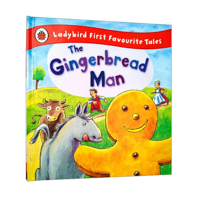 英文原版 The Gingerbread Man Ladybird First Favourite Tales 姜饼人 小瓢虫童话故事系列 精装 英文版 进口英语原版书籍