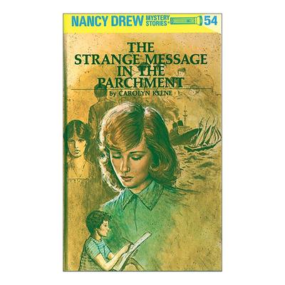 英文原版 Nancy Drew 54 The Strange Message in the Parchment 南希德鲁系列54 羊皮纸上的奇怪信息 儿童悬疑推理小说