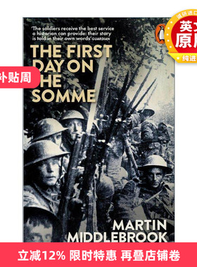 英文原版 The First Day on the Somme 索姆河战役 Martin Middlebrook 英文版 进口英语原版书籍