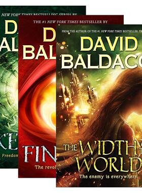 英文原版 Vega Jane 维加·简系列1-3册 动作冒险小说 终结者 守护者 世界的宽度 David Baldacci 英文版 进口英语原版书籍