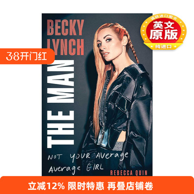 英文原版 Becky Lynch 贝基林奇 不平凡的女孩 传记 精装 英文版 进口英语原版书籍