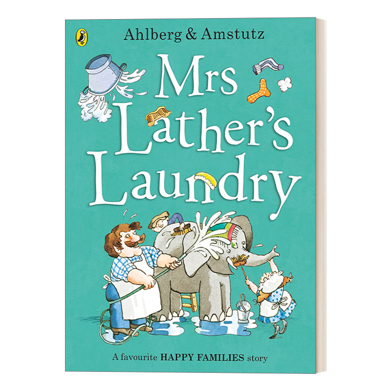 英文原版 Mrs Lather’s Laundry 洗衣工拉瑟夫人 成长没烦恼系列 英文版 进口英语原版书籍
