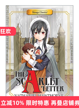 英文原版 The Scarlet Letter 红字 漫画版世界名著系列Manga Classics 英文版 进口英语原版书籍