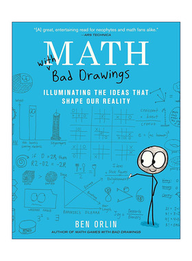 英文原版 Math with Bad Drawings 欢乐数学 一本充满 烂插画 的快乐数学启蒙书 英文版 进口英语原版书籍