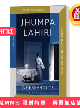英文原版 Whereabouts 裘帕·拉希莉新作 行踪 英文版 进口英语原版书籍