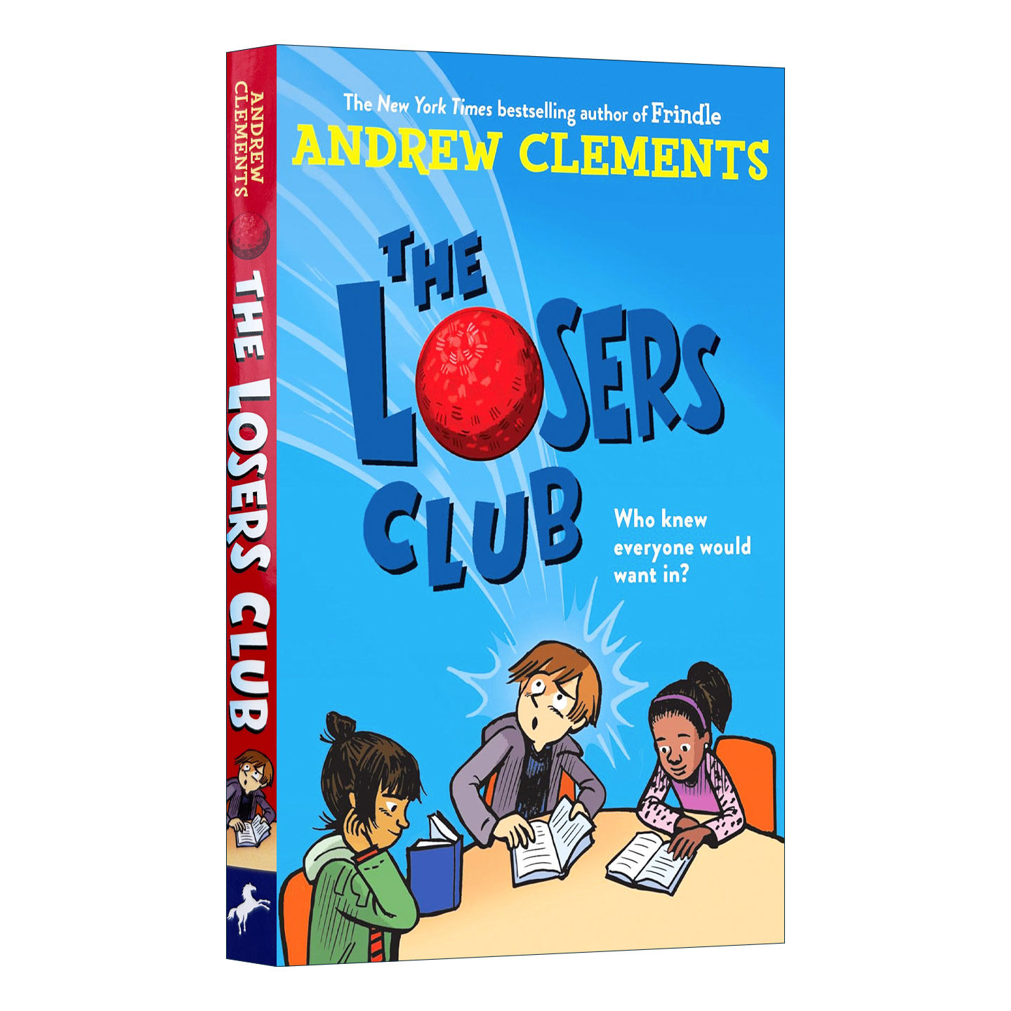 英文原版 The Losers Club 克莱门斯校园小说系列 安德鲁克莱门斯 Andrew Clements 英文版 进口英语原版书籍儿童全英语书