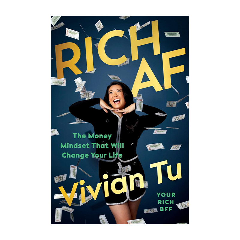 英文原版 Rich AF 超富 新时代致富新思维 网红Vivian Tu 英文版 进口英语原版书籍