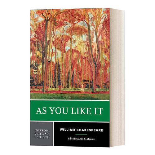 英文原版 As You Like It 莎士比亚 皆大欢喜 诺顿文学解读系列 Norton Critical Editions 英文版 进口英语原版书籍