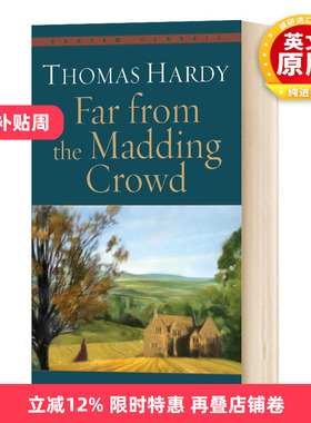 英文原版小说 Far From The Madding Crowd 远离疯狂的人群 远离尘嚣 英文版 进口英语原版书籍