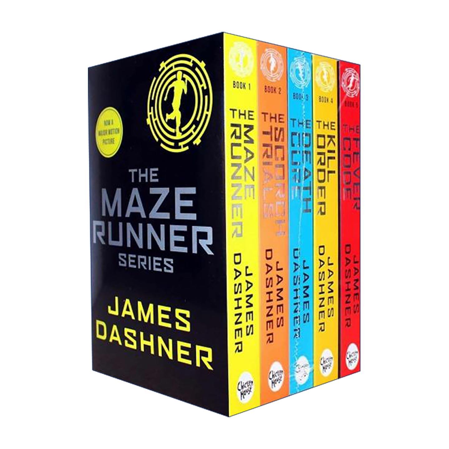英文原版 The Maze Runner 移动迷宫5本盒装 青少年科幻小说 悬疑推理电影原著 英文版 进口英语原版书籍