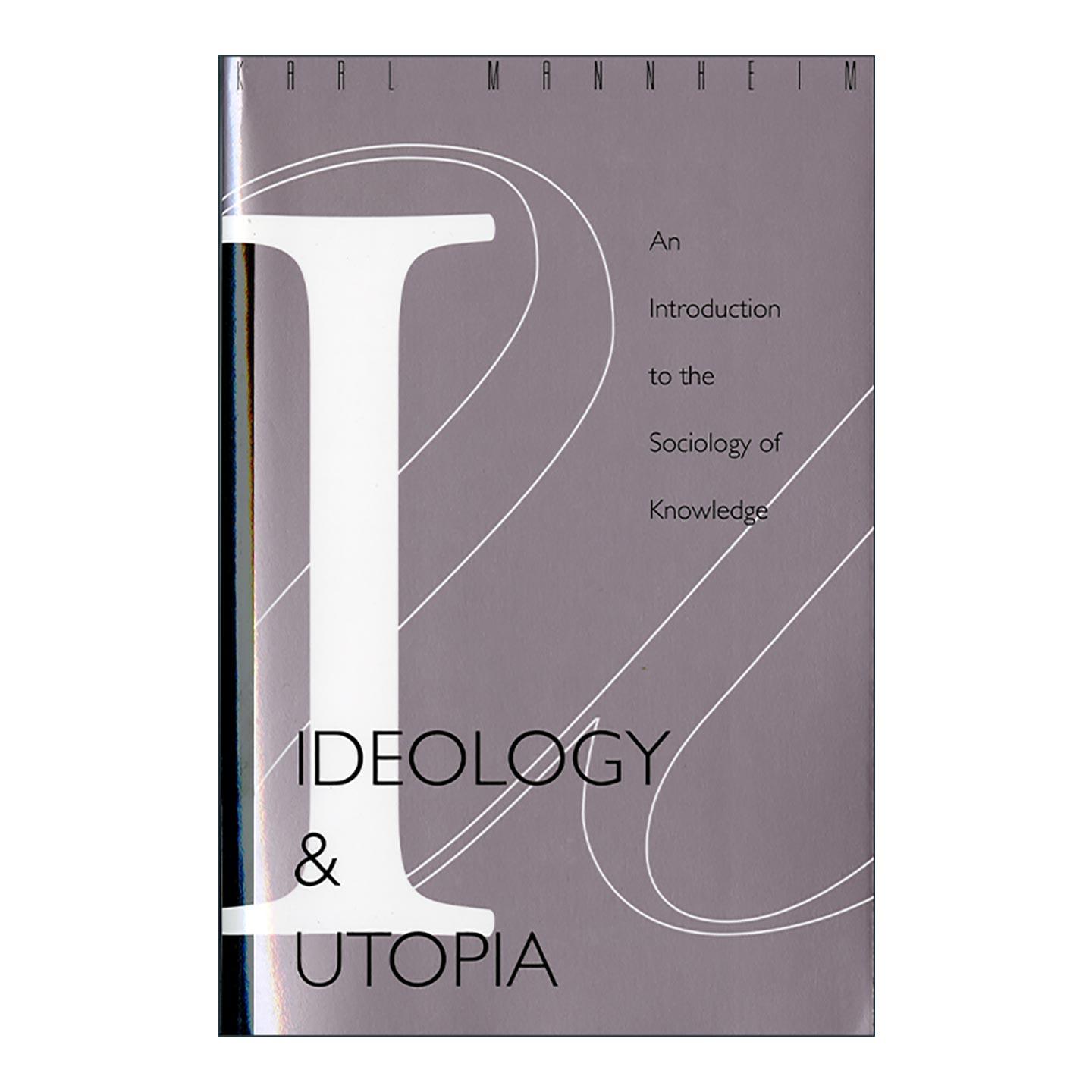 英文原版 Ideology and Utopia 意识形态与乌托邦 英文版 进口英语原版书籍