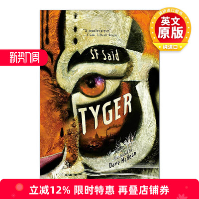 英文原版 Tyger 虎 泰格 英国图书奖年度优秀童书 SF Said 英文版 进口英语原版书籍