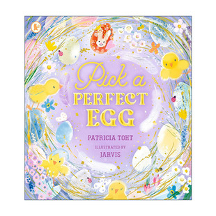 英文版 书籍 Perfect 复活节彩蛋 儿童节日主题绘本 挑个完美 Egg 进口英语原版 英文原版 英国插画师Jarvis Pick