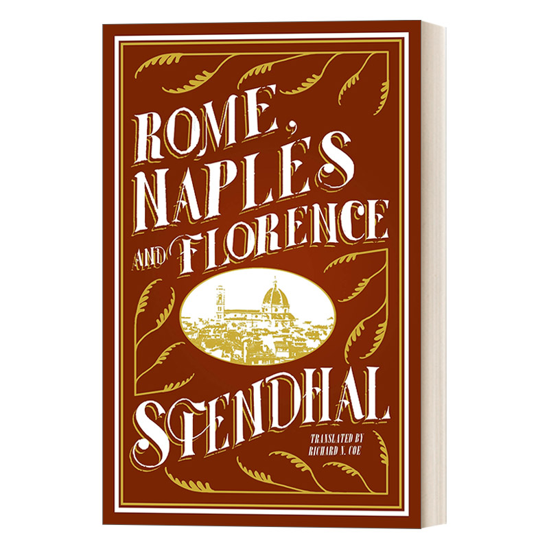 英文原版 Rome Naples and Florence 罗马 那不勒斯和佛罗伦萨 司汤达 Alma经典文学 英文版 进口英语原版书籍