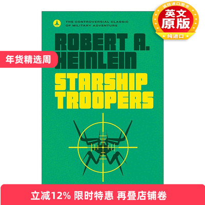 英文原版 Starship Troopers 星船伞兵 科幻冒险小说 异乡异客作者罗伯特·海因莱因 英文版 进口英语原版书籍