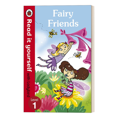 英文原版 Fairy Friends Read it yourself with Ladybird 仙女的朋友们 小瓢虫自主阅读分级读物 1级 英文版 进口英语原版书籍