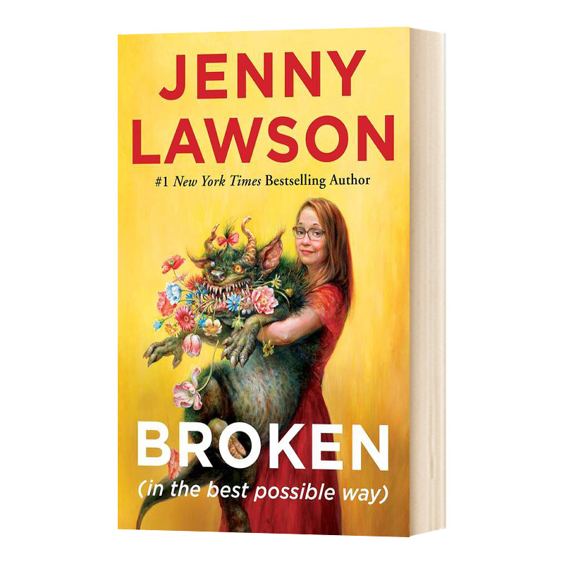 英文原版 Broken in the best possible way 破碎 关于抑郁症 焦虑症 英文版