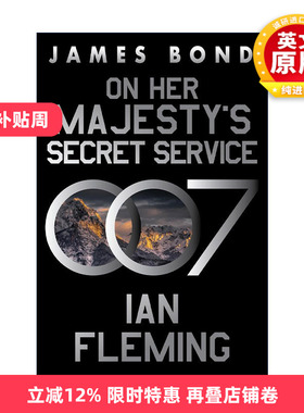 英文原版 On Her Majesty’s Secret Service 女王密使 007小说 伊恩弗莱明 英文版 进口英语原版书籍