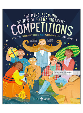 英文原版 The Mind-Blowing World of Extraordinary Competitions 令人惊叹的非凡竞赛世界 精装 英文版 进口英语原版书籍