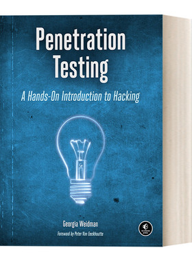 英文原版 Penetration Testing 渗透测试 黑客实践介绍 计算机 初学者友好 Georgia Weidman 英文版 进口英语原版书籍