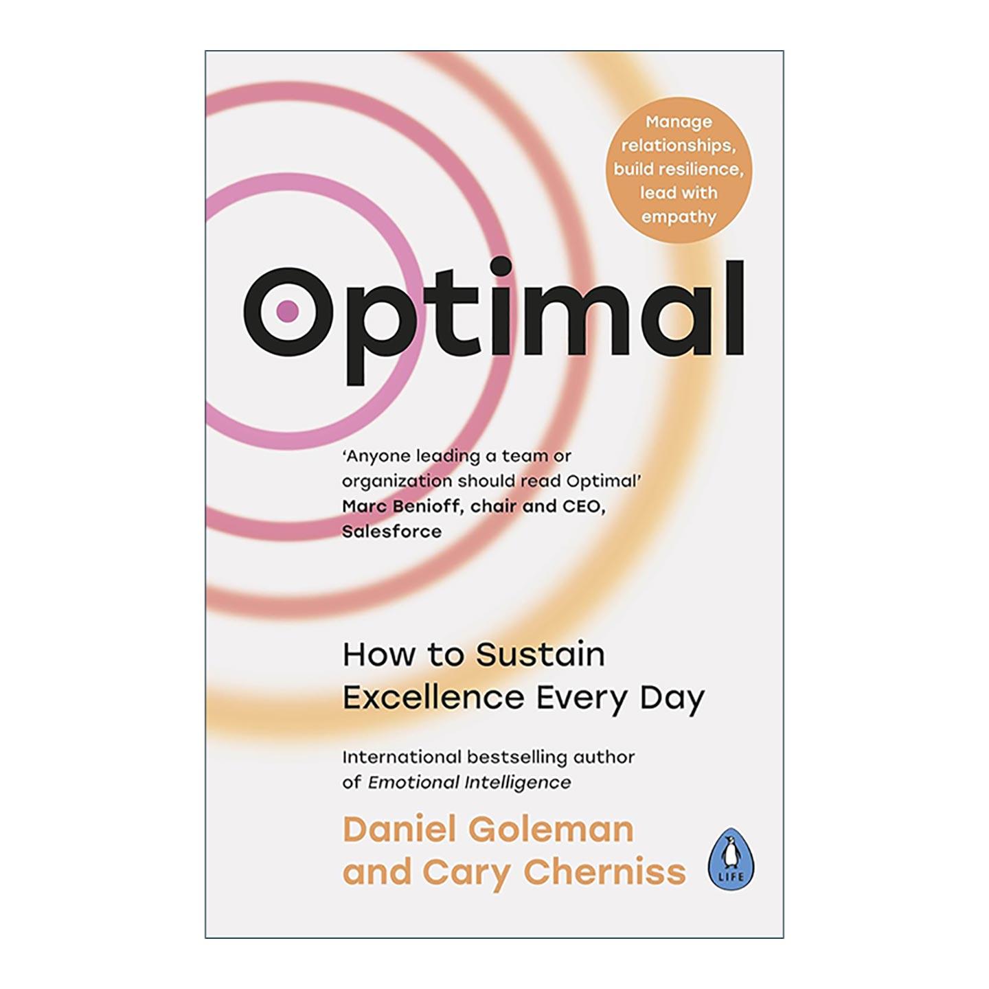 英文原版 Optimal 如何始终如一维持卓越 情商作者丹尼尔·戈尔曼 英文版 进口英语原版书籍