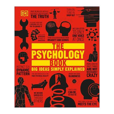英文原版 The Psychology Book DK人类思想百科丛书 心理学百科 英文版 进口英语原版书籍