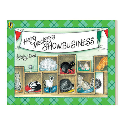 英文原版 Hairy Maclary's Showbusiness 毛毛狗与猫咪选美大赛 新西兰作家Lynley Dodd经典儿童绘本 英文版 进口英语原版书籍