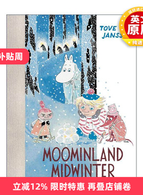 英文原版 Moominland Midwinter 姆明谷的冬天 精装彩色插画收藏版 英文版 进口英语原版书籍