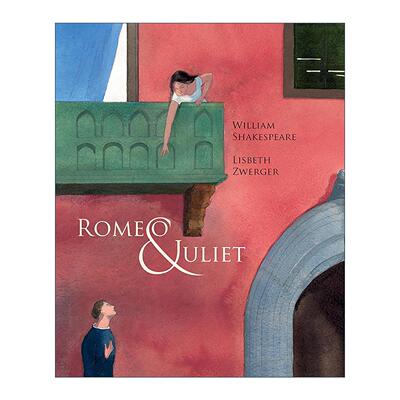 英文原版 Romeo & Juliet 罗密欧与朱丽叶 5-7岁儿童精装童话故事绘本 安徒生大奖得主绘本大师Lisbeth Zwerge 进口英语原版书籍
