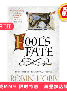 英文原版 Fool's Fate The Tawny Man Trilogy 03 刺客后传3 弄臣命运 刺客正传作者Robin Hobb 英文版 进口英语原版书籍