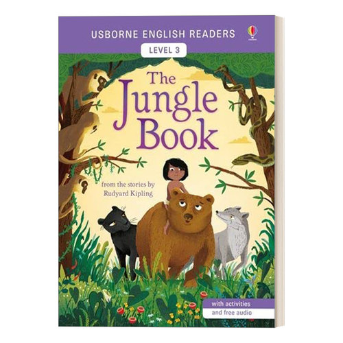 英文原版 English Readers Level 3 The Jungle Book 分级阅读3 森林之子 英文版 进口英语原版书籍