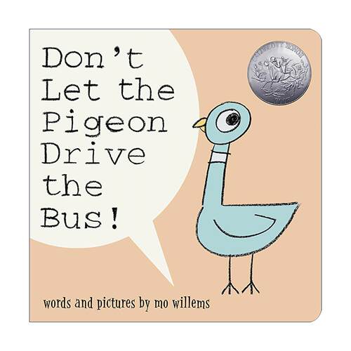 英文原版 Don't Let the Pigeon Drive the Bus 别让鸽子开巴士 凯迪克奖 儿童经典绘本 纸板书 莫·威廉斯 进口英语原版书籍