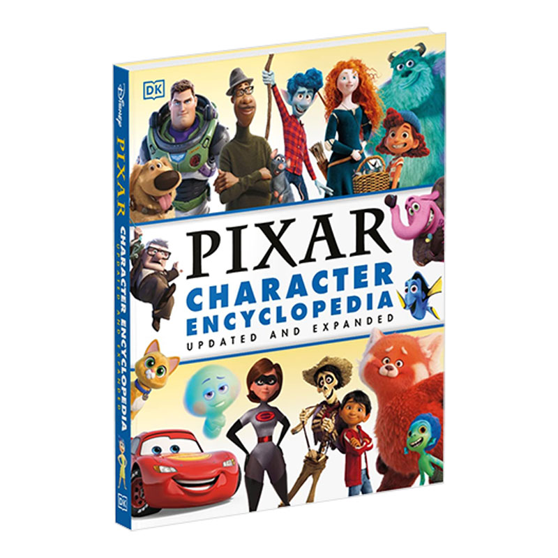 英文原版 Disney Pixar Character Encyclopedia Updated and Expanded 迪士尼皮克斯动画人物图解百科新版 精装 进口英语原版书籍