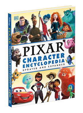 英文原版 Disney Pixar Character Encyclopedia Updated and Expanded 迪士尼皮克斯动画人物图解百科新版 精装 进口英语原版书籍