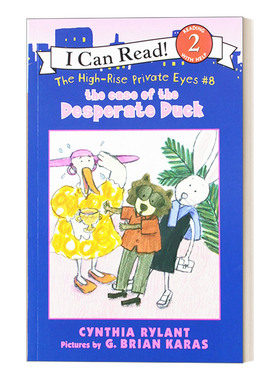 英文原版 The High-Rise Private Eyes #8 The Case of the Desperate Duck 摩天大楼私家侦探系列6 I Can Read 2 英文版 进口书籍