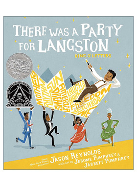 英文原版 There Was a Party for Langston 为文学之王兰斯顿举办的派对 2024凯迪克银奖绘本 精装 英文版 进口英语原版书籍