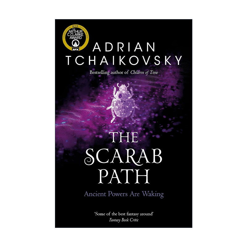 英文原版 The Scarab Path 圣甲虫之路 奇幻小说 雨果奖得主Adrian Tchaikovsky 昆虫帝国系列Shadows of the Apt进口英语原版书籍