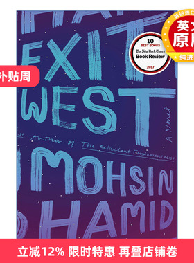 英文原版小说 Exit West 末日迁徙 Mohsin Hamid 精装 英文版 进口英语原版书籍