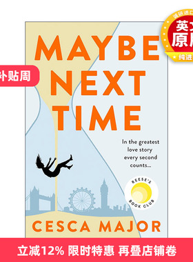 英文原版 Maybe Next Time 也许下次 Cesca Major畅销时光轮回小说 英文版 进口英语原版书籍