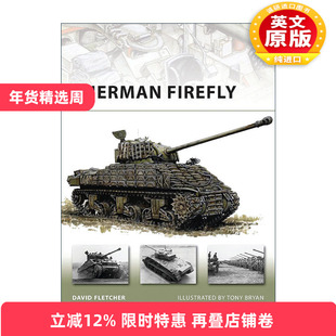 英文原版 Sherman Firefly 英国雪曼萤火虫坦克 先锋武器系列 英文版 进口英语原版书籍