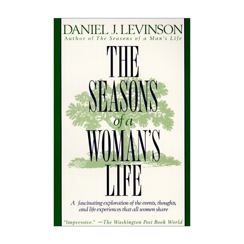 英文原版 Seasons of a Woman's Life The 女人的生命四季 女性健康 Daniel Levinson 英文版 进口英语原版书籍
