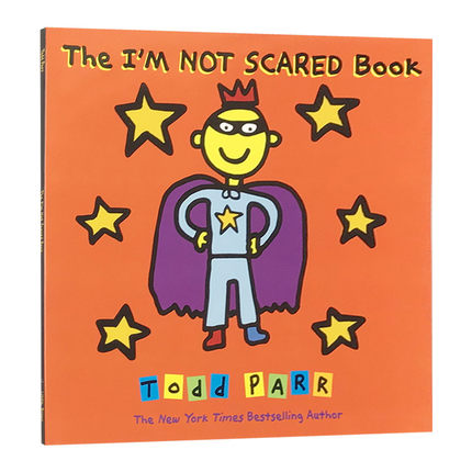 英文原版 The I'M NOT SCARED Book 淘弟有个大世界 我不害怕 儿童情绪管理绘本 英文版