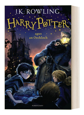 英文原版 Harry Potter and the Philosopher's Stone Irish 哈利波特与魔法石 哈利波特#1 爱尔兰语版 精装 进口英语原版书籍