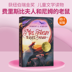 小说 进口英语课外阅读书籍 儿童文学读物 Rats 老鼠 英文原版 Frisby Mrs. 纽伯瑞金奖 费里斯比夫人和尼姆 and Nimh the