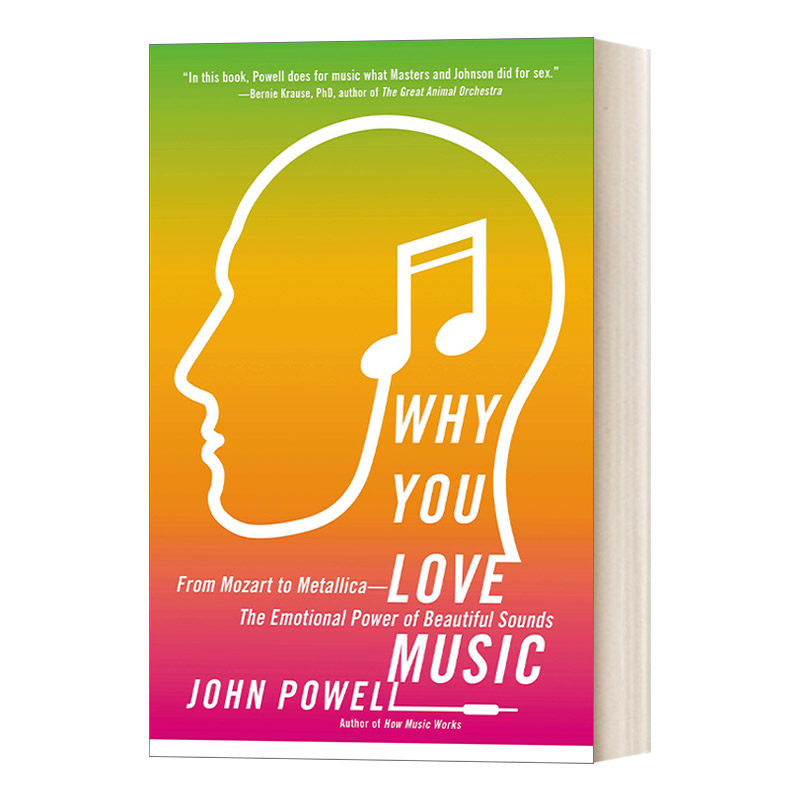 英文原版 Why You Love Music 你为何热爱音乐 美妙乐曲如何改写思维、疗愈人心 英文版 进口英语原版书籍