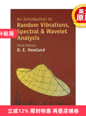 英文原版 An Introduction to Random Vibrations Spectral & Wavelet Analysis 随机振动 光谱与小波分析入门 第三版 进口英语书