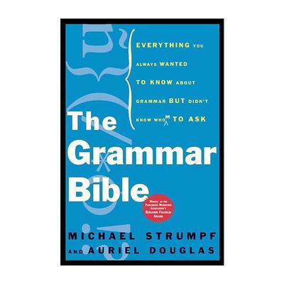 英文原版 The Grammar Bible 语法宝典 基础英语语法 迈克尔·施特伦普夫教授 英文版 进口英语原版书籍