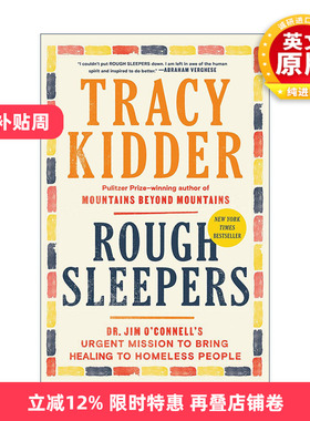 英文原版 Rough Sleepers 露宿者 治愈流浪者传记 普利策奖得主 新机器的灵魂作者Tracy Kidder 英文版 进口英语原版书籍