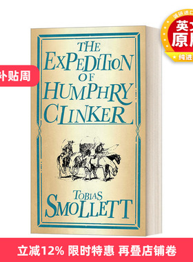 英文原版 The Expedition of Humphry Clinker 汉弗莱·克林克历险记 斯摩莱特 Alma经典文学 英文版 进口英语原版书籍