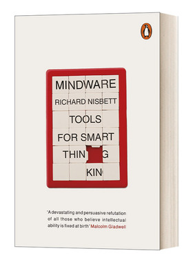 英文原版 Mindware 逻辑思维 拥有智慧思考的工具 理查德 尼斯贝特 英文版 进口英语原版书籍